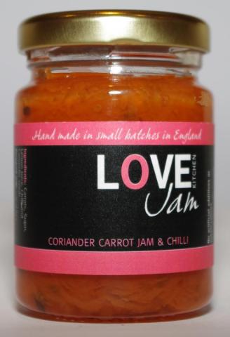 Corriander Carrot Jam & Chilli Jar