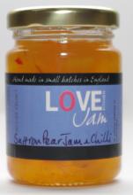 Saffron Pear Jam &amp; Chilli